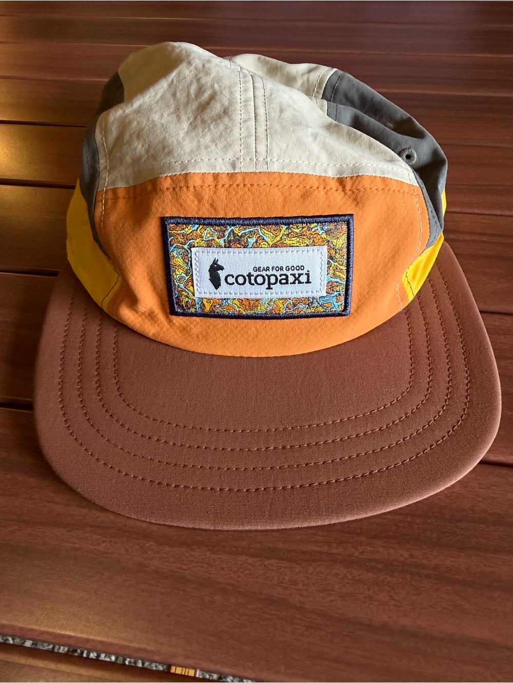 Cotopaxi Altitude Tech Neutral Color Five-Panel Hat